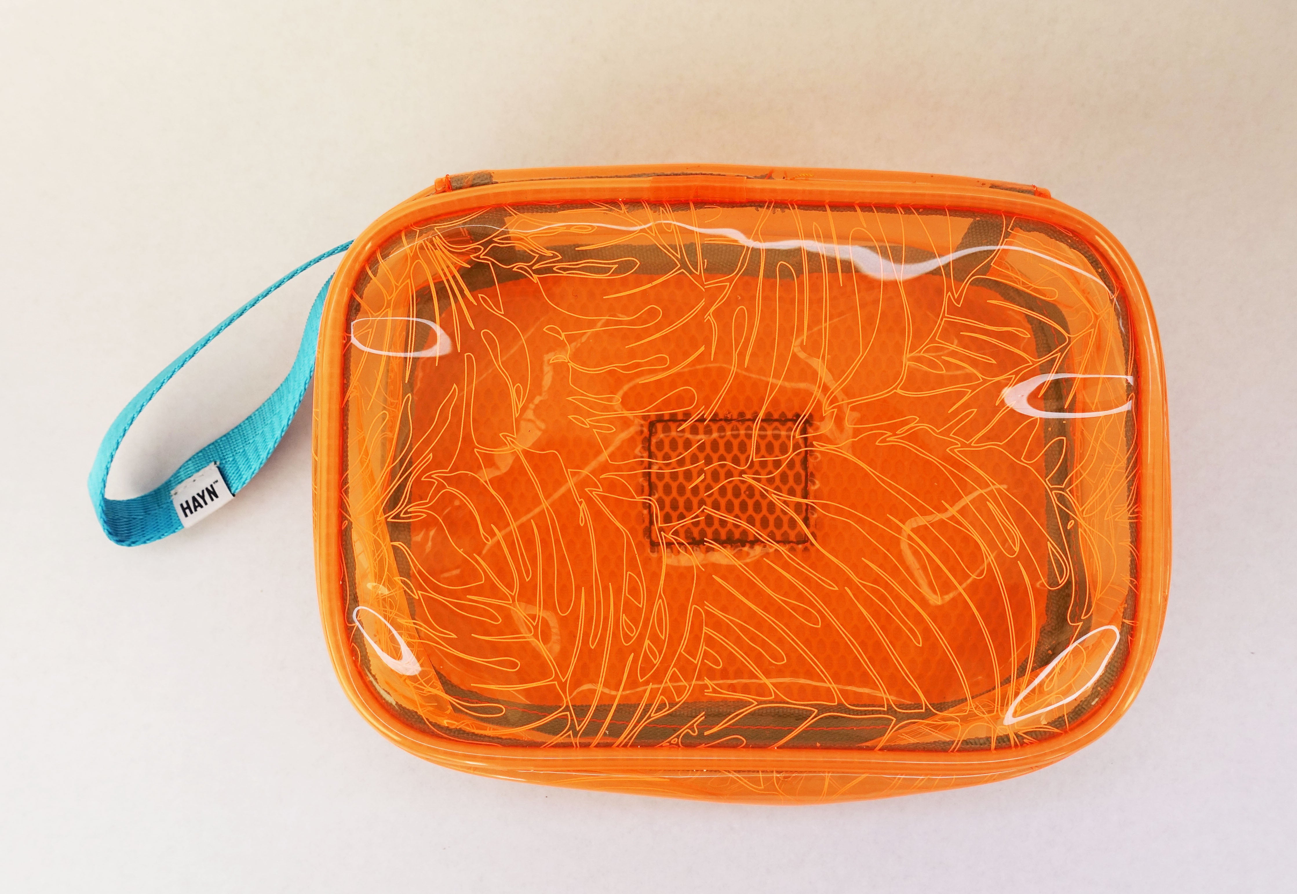 SIG ON SMITH x HAYN x ILASWIM - Neon Orange Clear Pouch