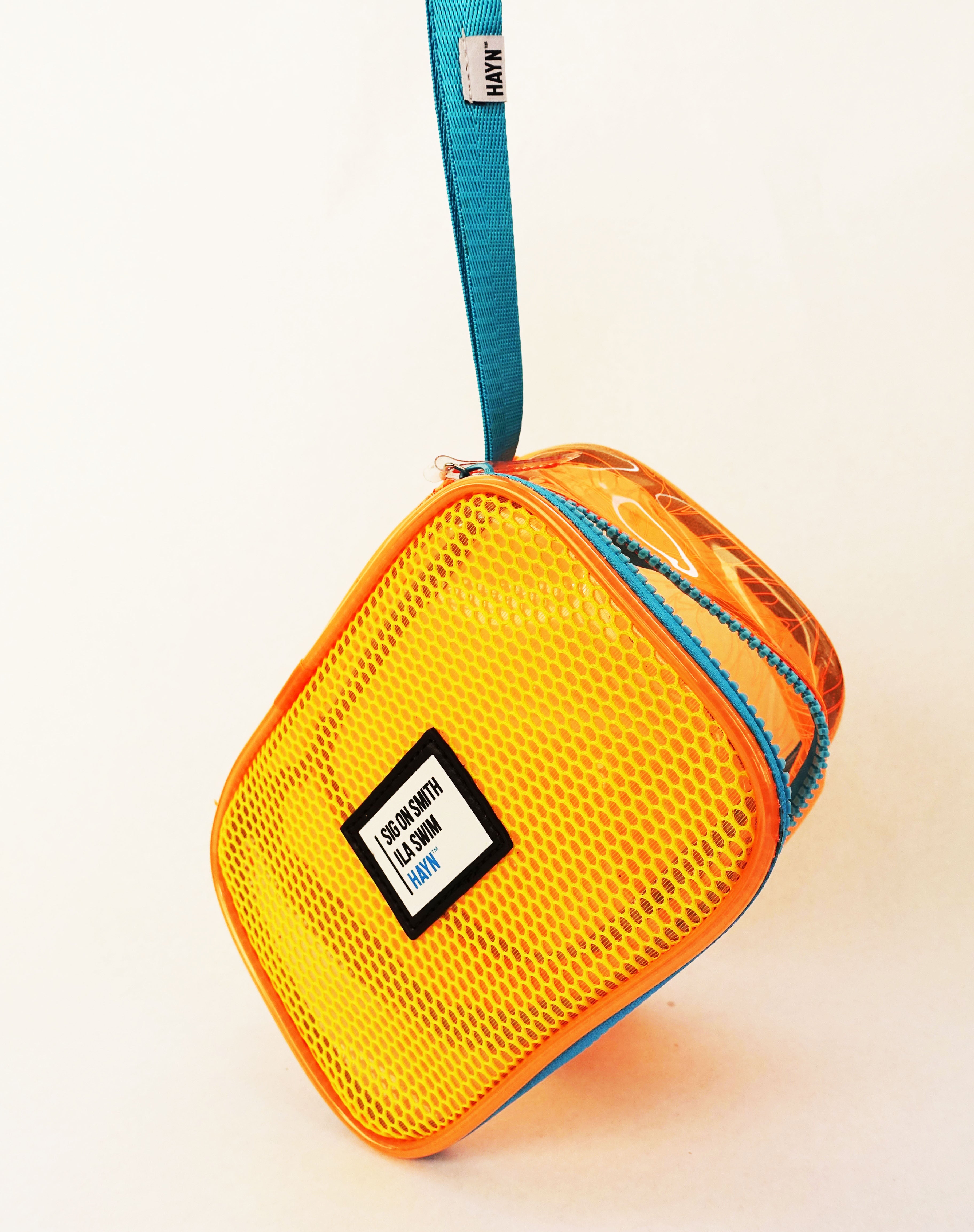SIG ON SMITH x HAYN x ILASWIM - Neon Orange Clear Pouch