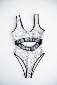 SIG ON SMITH x HAYN x ILASWIM - White One Piece Suit