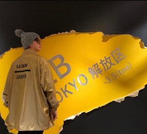 QALB x ILASWIM WINDBREAKER JACKET
