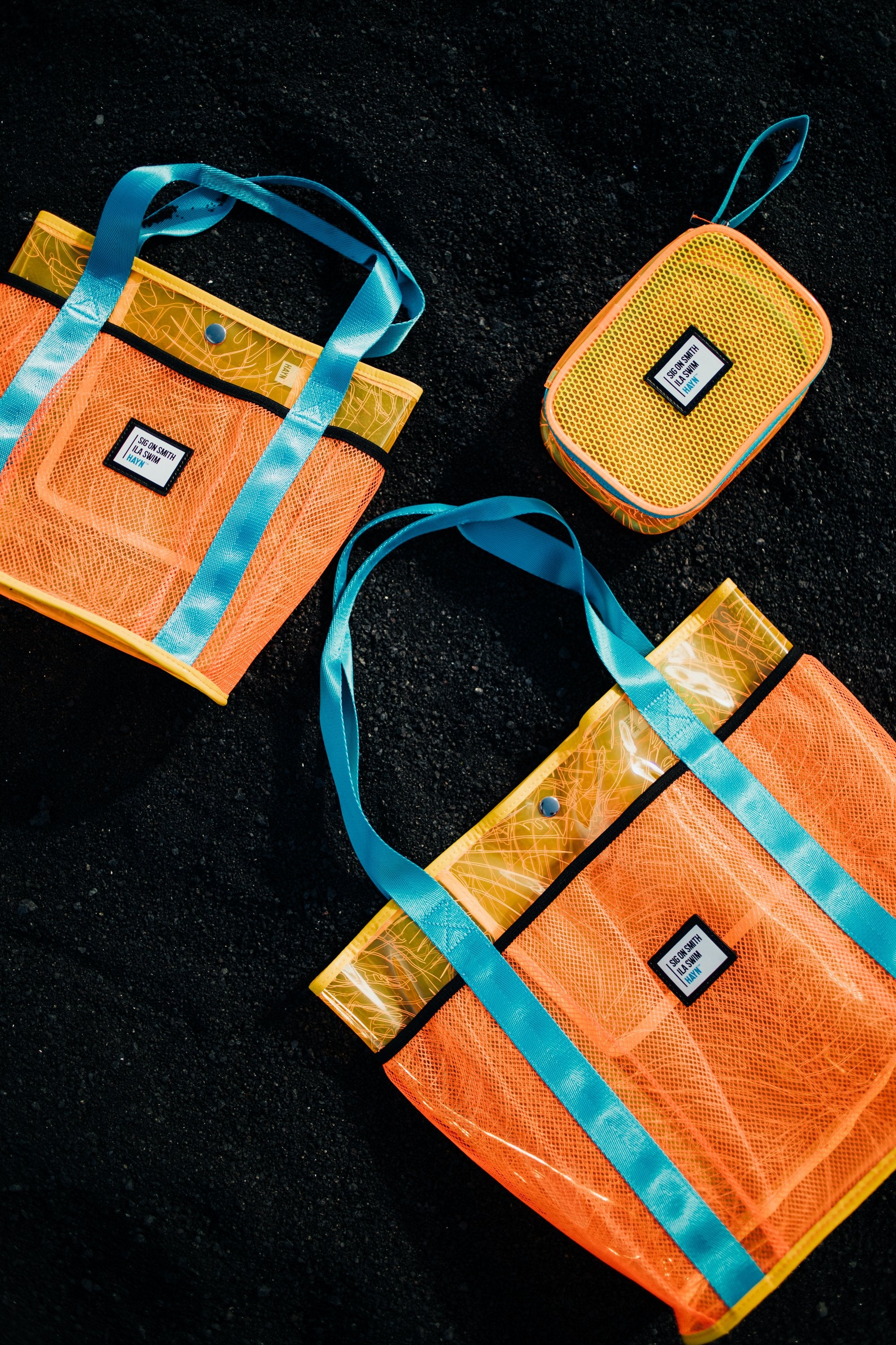 SIG ON SMITH x HAYN x ILASWIM - Neon Orange Clear Pouch